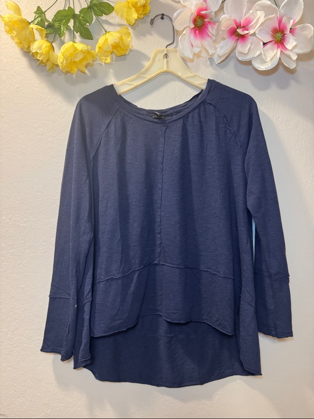 STYLE&CO dark blue blouse
